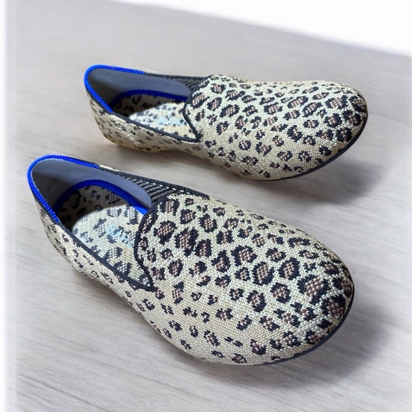 Rothy’s The Loafer Women's Slip-On Shoe Leopard Print size 9 - Picture 2 of 16